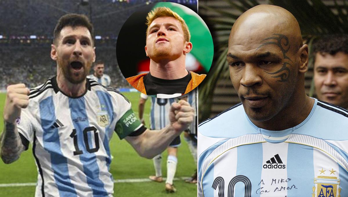 Mike Tyson sale al cruce y advierte al Canelo Álvarez: ‘‘Si toca a Messi, tendré que volver al ring’’