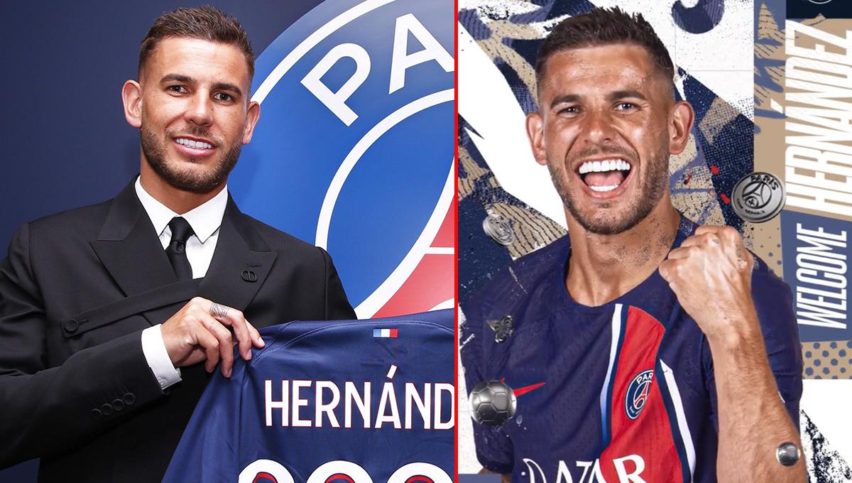 PSG anuncia su quinto fichaje: la cifra que pagaron al Bayern por Lucas Hernández y los detalles de su contrato