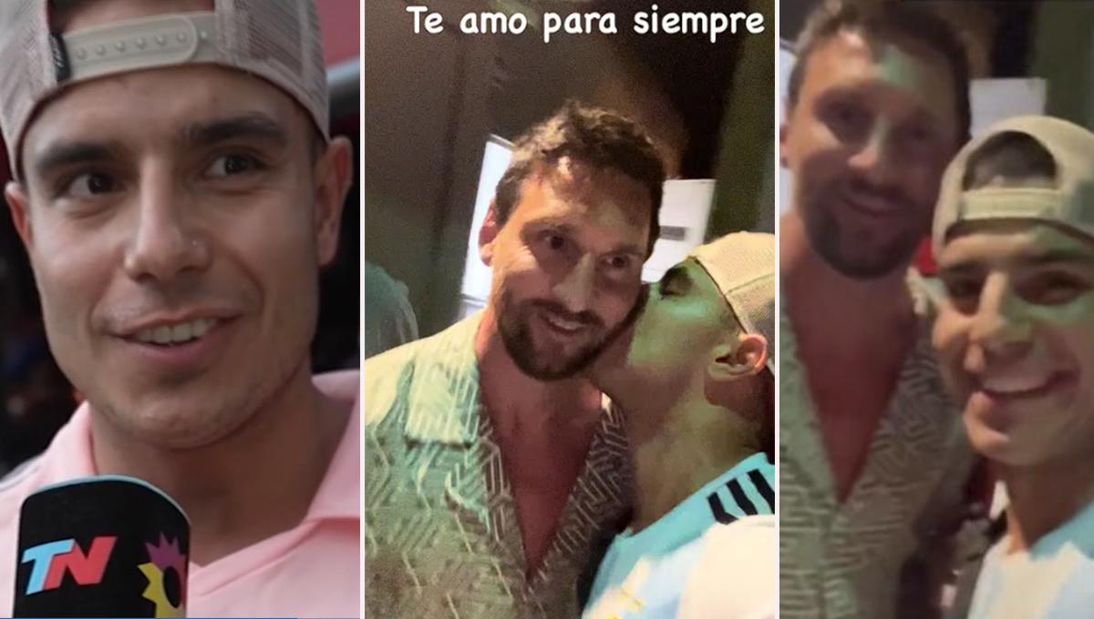 ¿Por qué lo besaste? La imperdible reacción del aficionado que no se pudo contener ante Messi en Miami