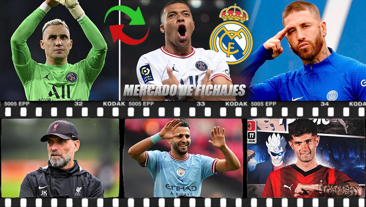 Club inicia negociaciones con Keylor Navas y el dineral del Real Madrid por Mbappé; increíble destino para Sergio Ramos