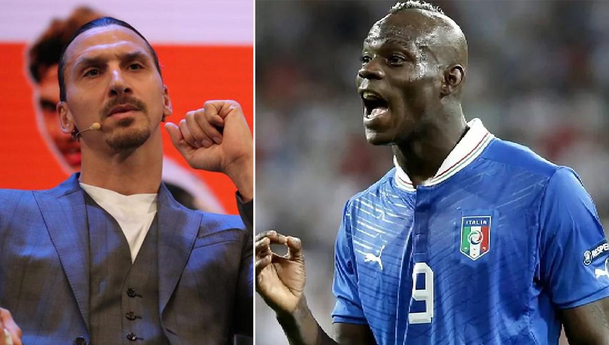 Ibrahimovic criticó duro a Balotelli y el italiano lo destroza con su respuesta: una foto lapidaria