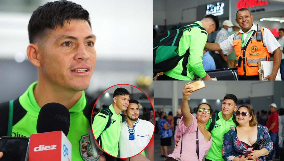 “Bienvenido Chelito”: Francisco Martínez es aclamado en su regreso a Honduras y revela su sorpresa en Estados Unidos