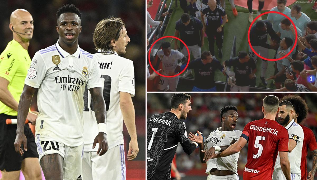 ¿Qué hizo Vinicius? El motivo por el que se armó una tangana en el Rea Madrid-Osasuna: “Es lo único que quieren...”