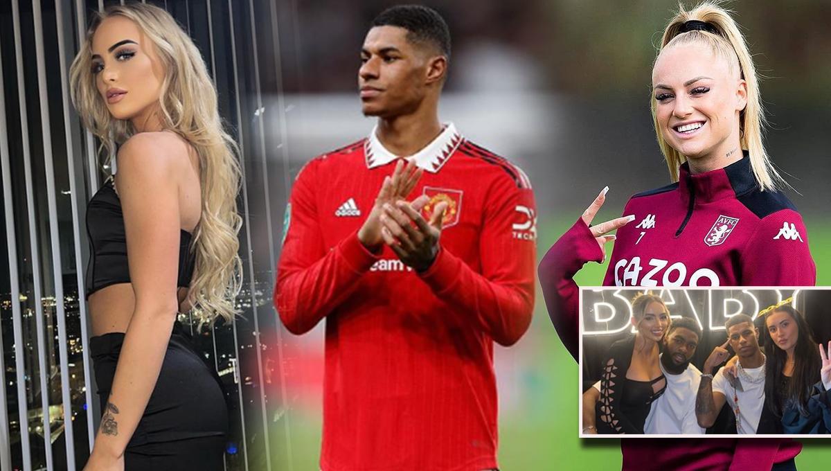 El gran gesto de Rashford con Alisha Lehmann cuando la futbolista era acosada en una discoteca: “Es un caballero”