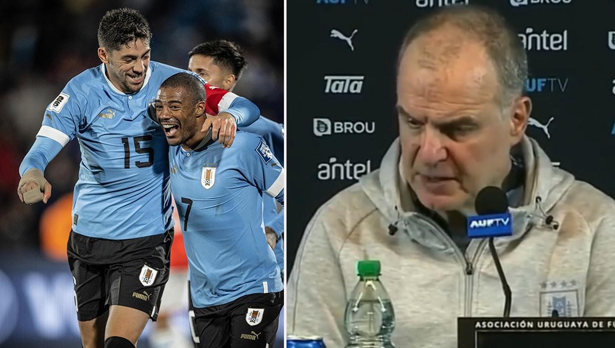 Uno de los jugadores que fue figura en el Uruguay de Bielsa cambió