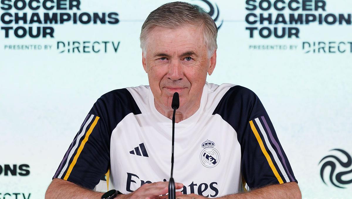Ancelotti con su primera conferencia de la pretemporada: el anuncio sobre Camavinga y confirma el cambio de estilo