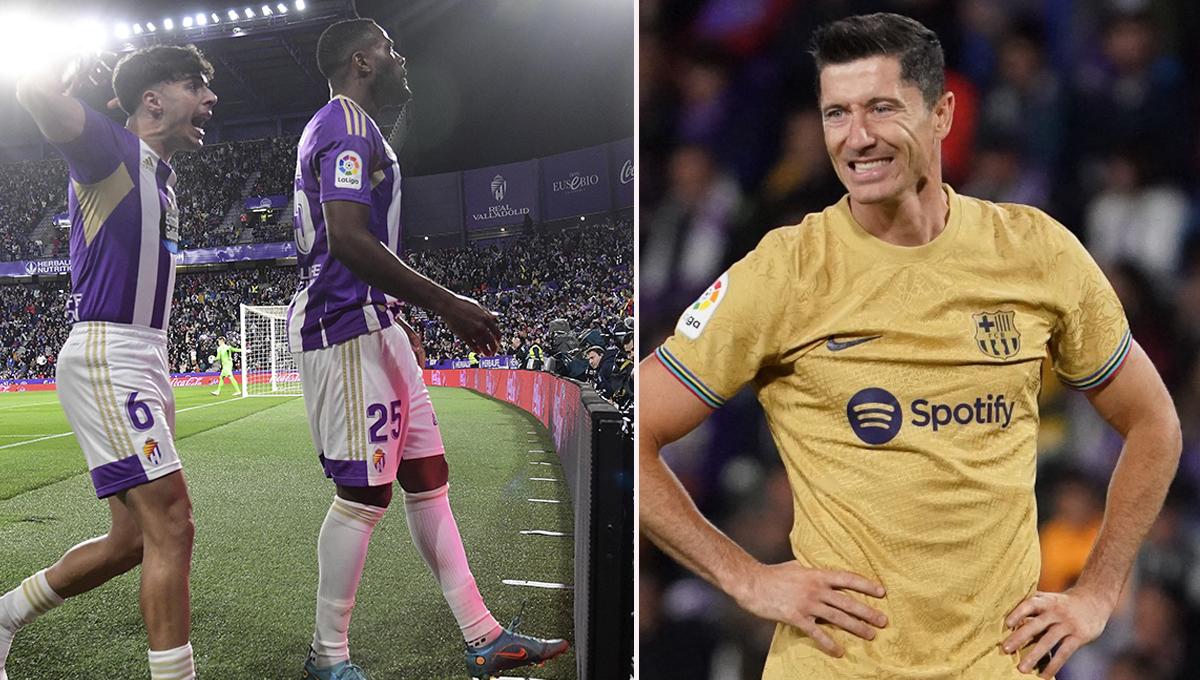 Así se vivió la derrota del Barcelona contra un Real Valladolid que sueña con la permanencia en LaLiga