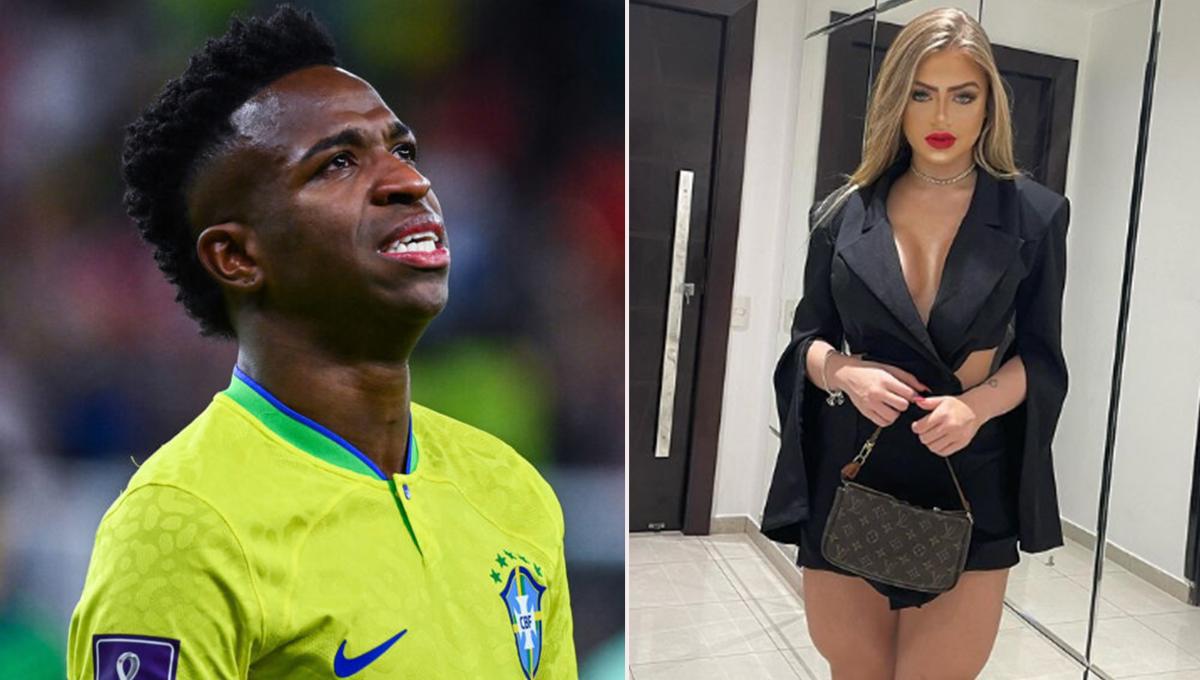 ¿Vinicius tiene novia? Así es la preciosa bailarina a la que habría sido infiel en Brasil