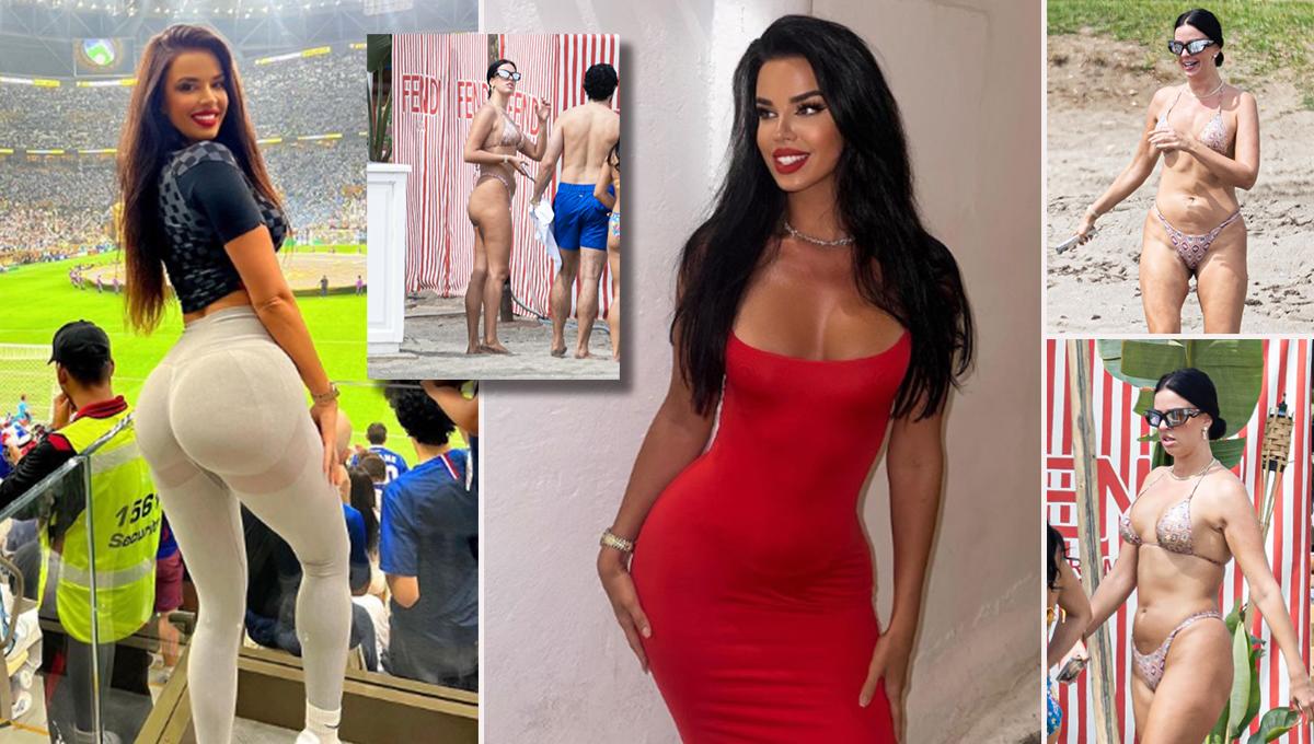 Sin filtros: así fue captada la croata Ivana Knoll en España y sorprendió a sus seguidores