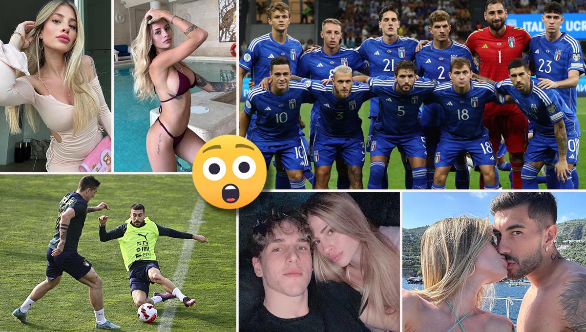 Lío en la selección italiana por un triángulo amoroso: dos futbolistas y la famosa influencer