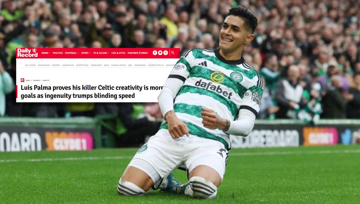 Prensa británica resalta el arranque de Luis Palma con el Celtic: “Puede superar a los defensas en el uno contra uno”