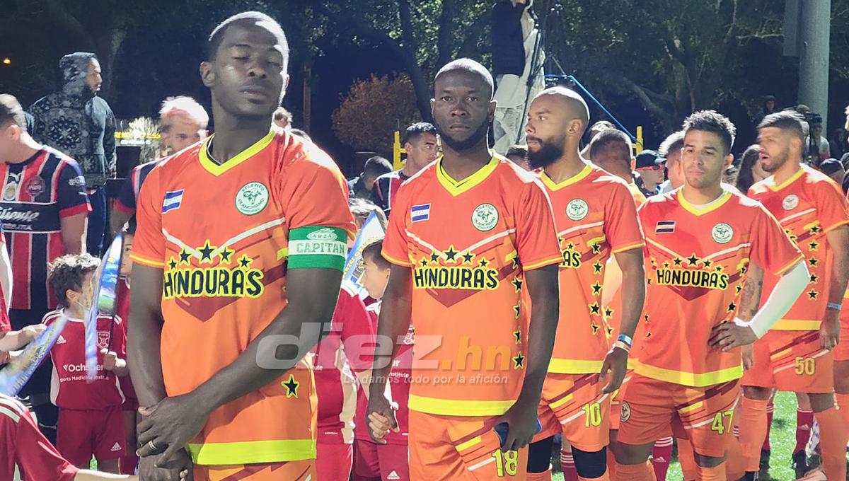 Maynor Figueroa portó el gafete de capitán en el Atlético Olanchano en la New Orleans Cup.