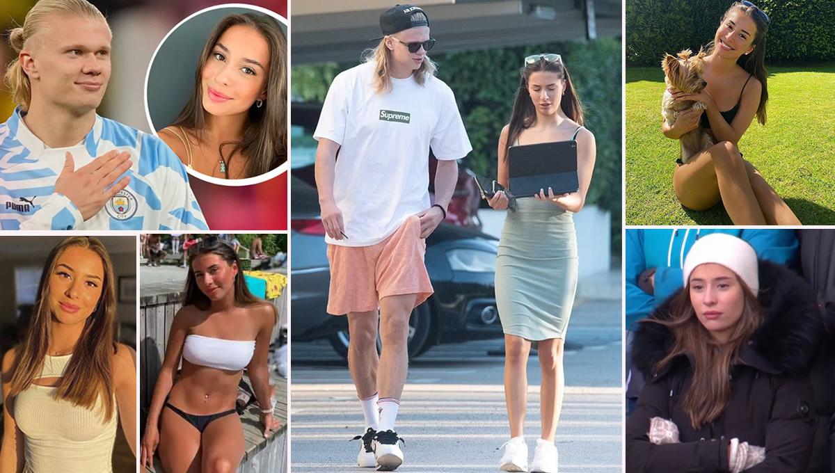 Así es el estilo de vida de la desconocida novia de Erling Haaland: “Está muy enamorado, la conoce desde hace años”