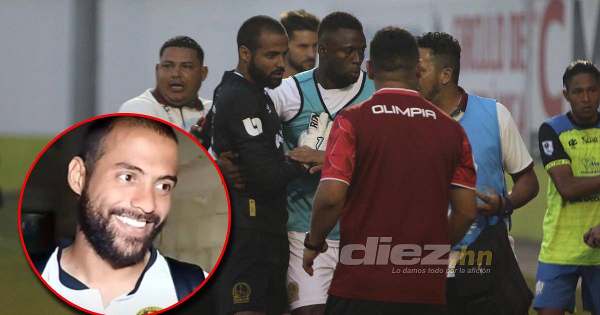 Edrick Menjívar’s unexpected reaction to his post-match brawl against Olancho FC: “I like to have fun…”