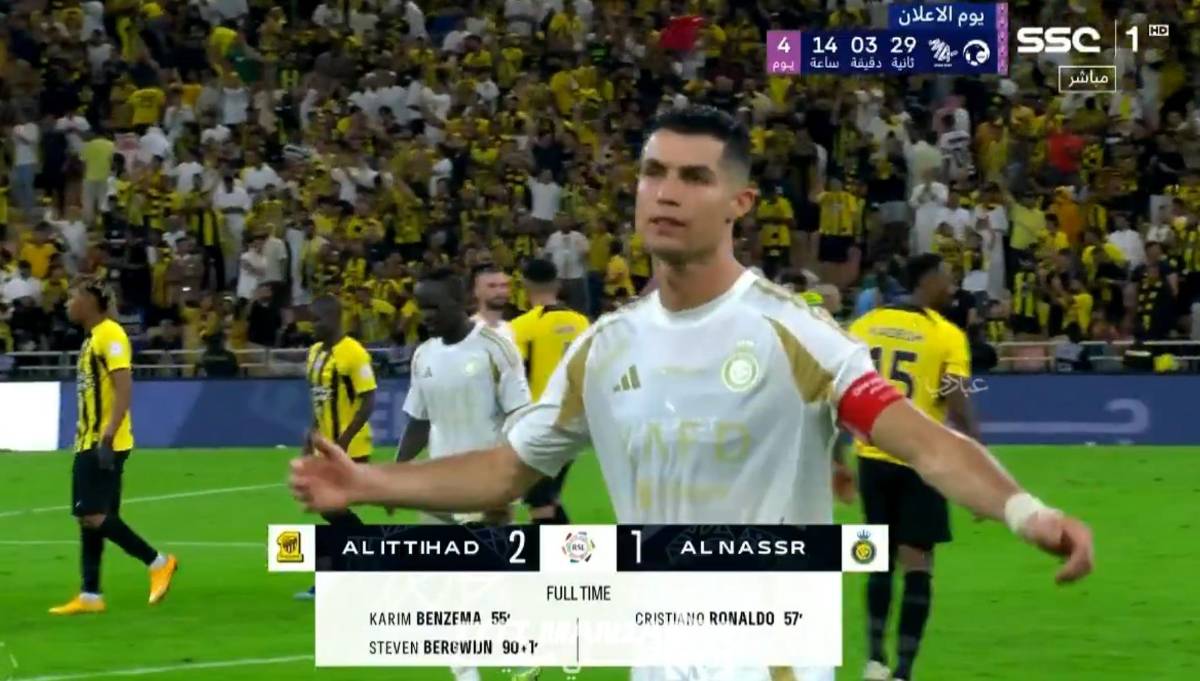 Cristiano Ronaldo recibe duro golpe de Benzema, la bronca de Karim con Otávio y lo que hizo CR7 para detenerlos