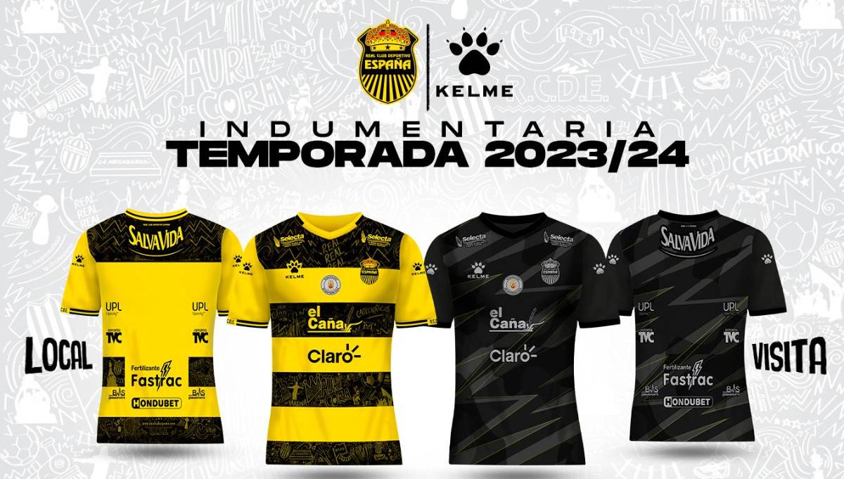 Solo uno no estrenó: ¡Las camisetas de los 10 clubes de la Liga Nacional de Honduras en el Apertura 2023!