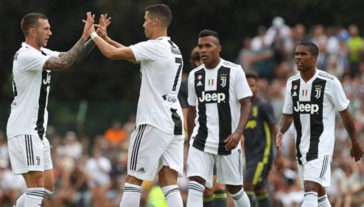 En fotos: Cristiano Ronaldo desata la locura tras anotar con la Juventus