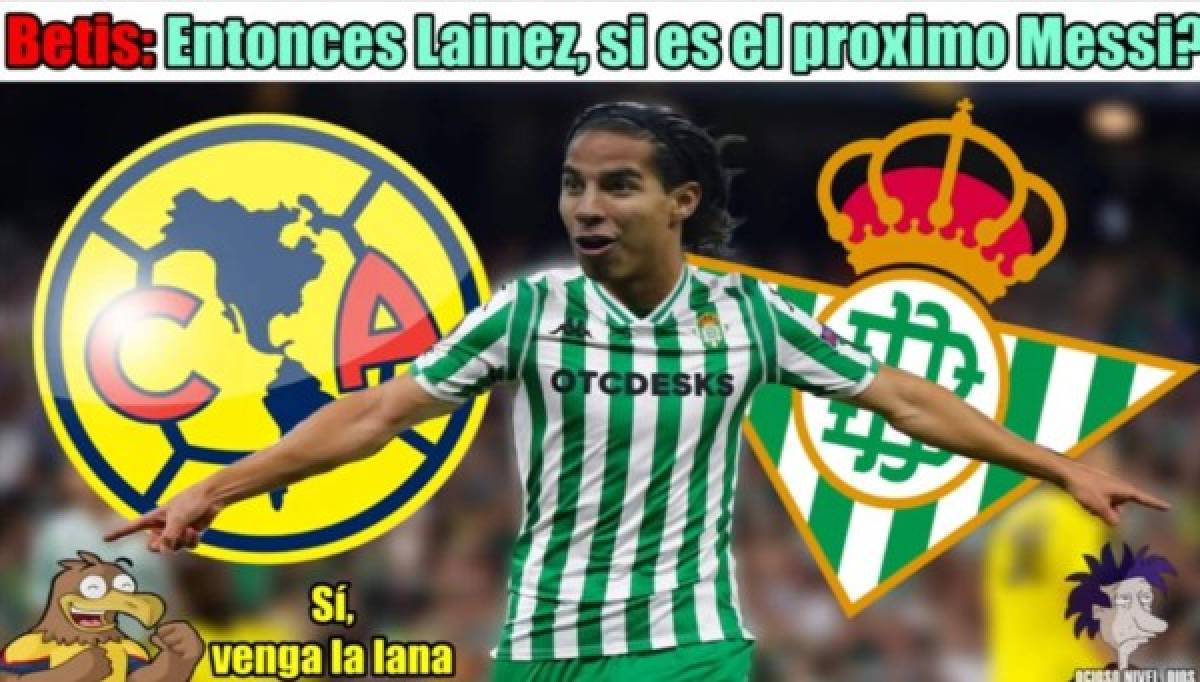 Memes del mercado de fichajes: 'Trituran' a Diego Lainez en su presentación con el Betis