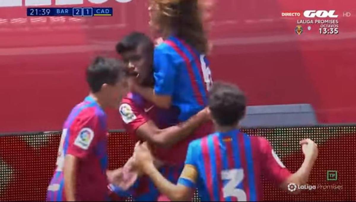 Barcelona tiene en sus filas a un futbolista que puede jugar para la Selección de Honduras