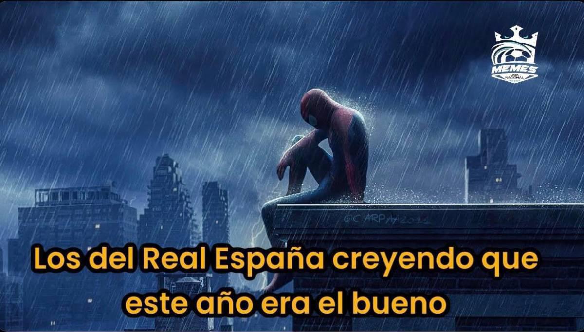 Los memes que dejó la derrota de Real España ante Olimpia en la final de ida: ¡destrozaron a la 'Máquina'!