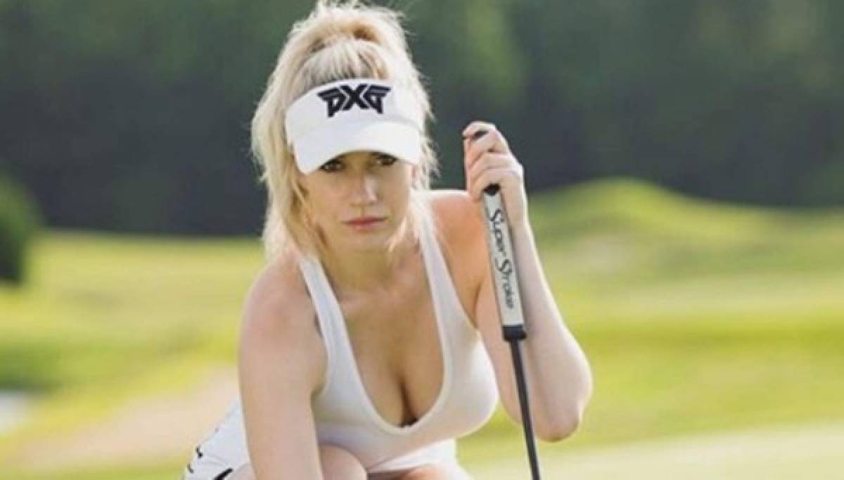 La sorprendente confesión de sexy golfista: Reconoce que juega sin ropa interior y explicó el motivo
