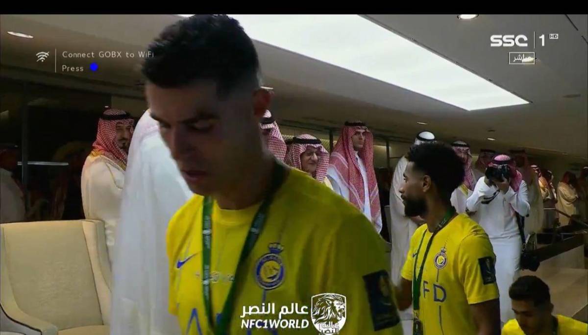 El tremendo llanto de Cristiano, el jugador que fue regañado por Ronaldo y el gesto del luso tras perder la final con Al Nassr