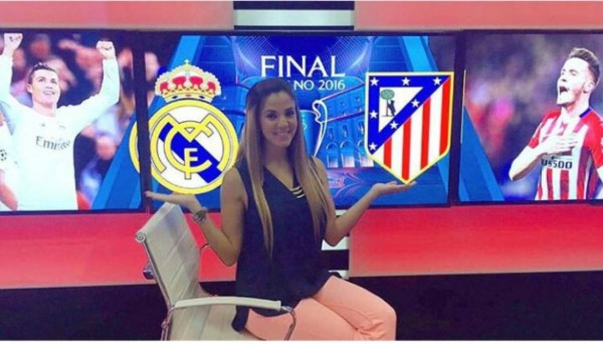 Antonella González, la bella periodista venezolana que cubre el acontecer deportivo en Panamá
