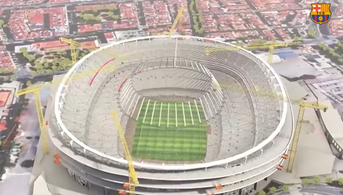 ¿Mejor que el Bernabéu? El Barcelona muestra cómo va a quedar el nuevo Camp Nou y cuándo estaría finalizado