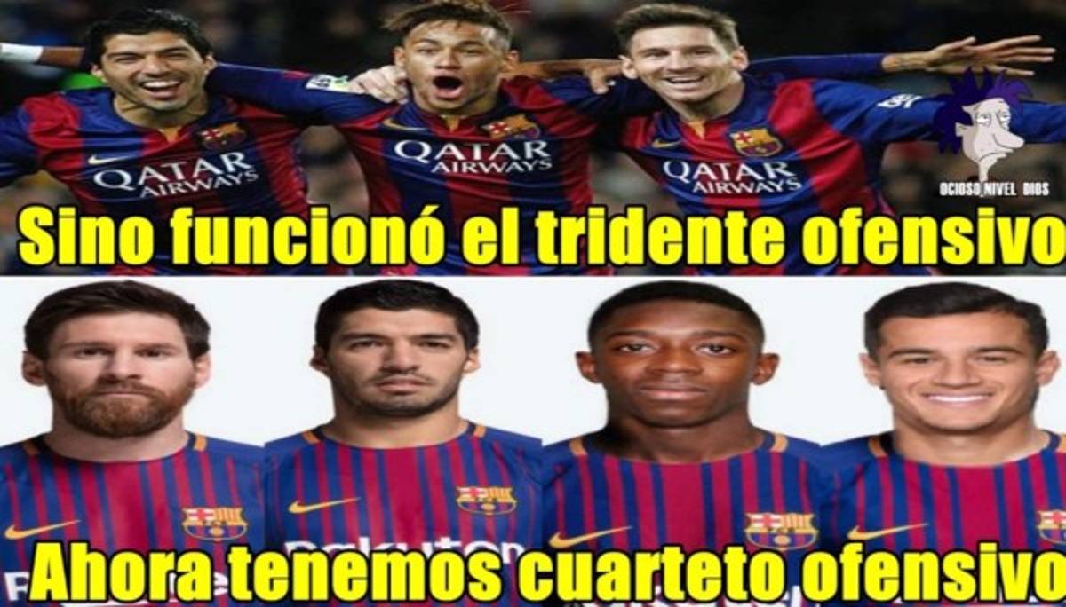 Coutinho fue presentado en el FC Barcelona y los memes no se hicieron esperar
