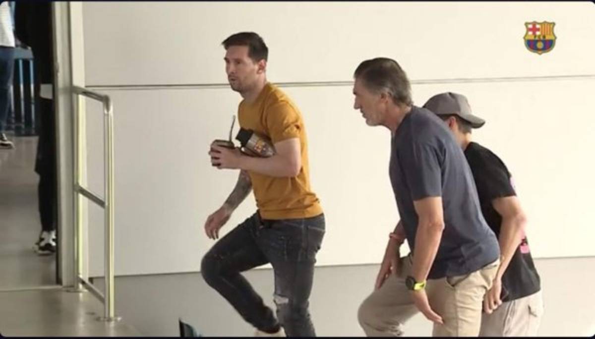 ¿Quién fue el acompañante de Messi?: Así fue la última reunión del Barcelona para despedir la temporada  