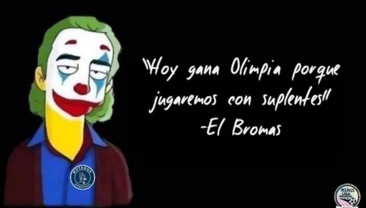 Olimpia se queda con el clásico y destruyen a Motagua con crueles memes