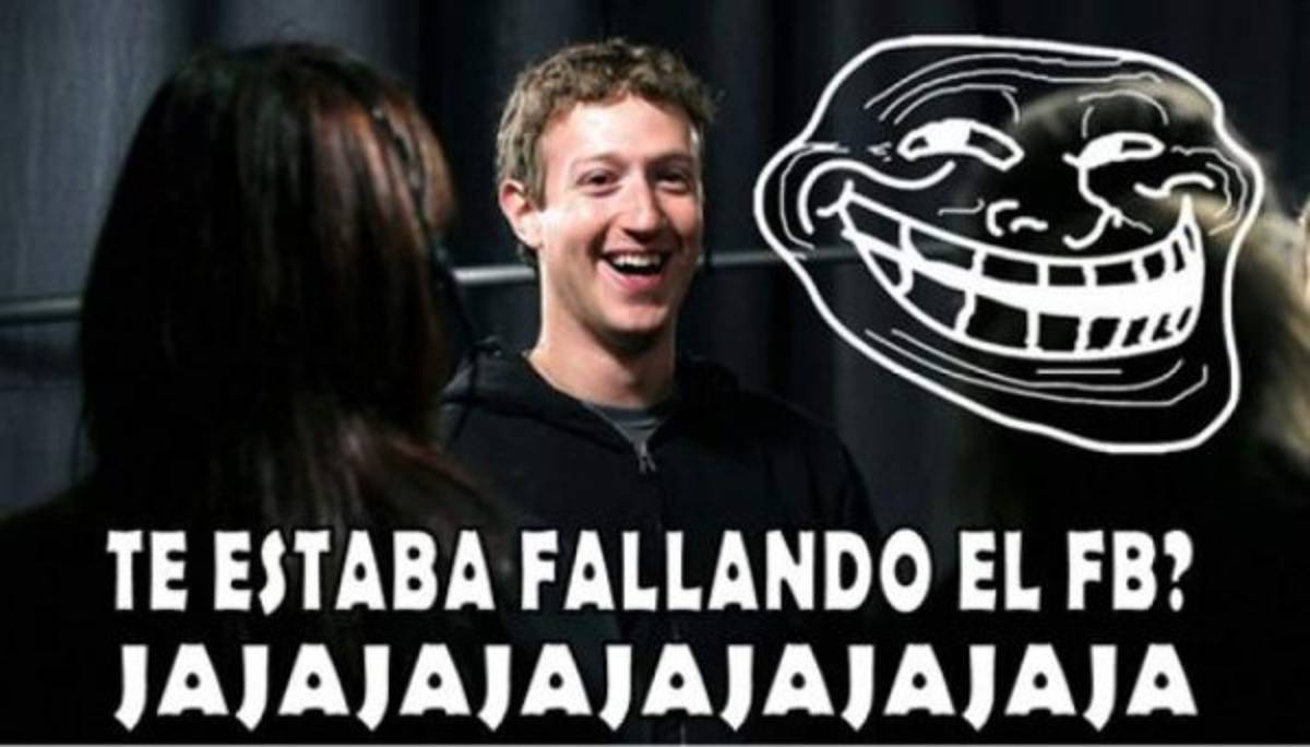 Error y caída de Facebook provoca tremendas burlas con memes