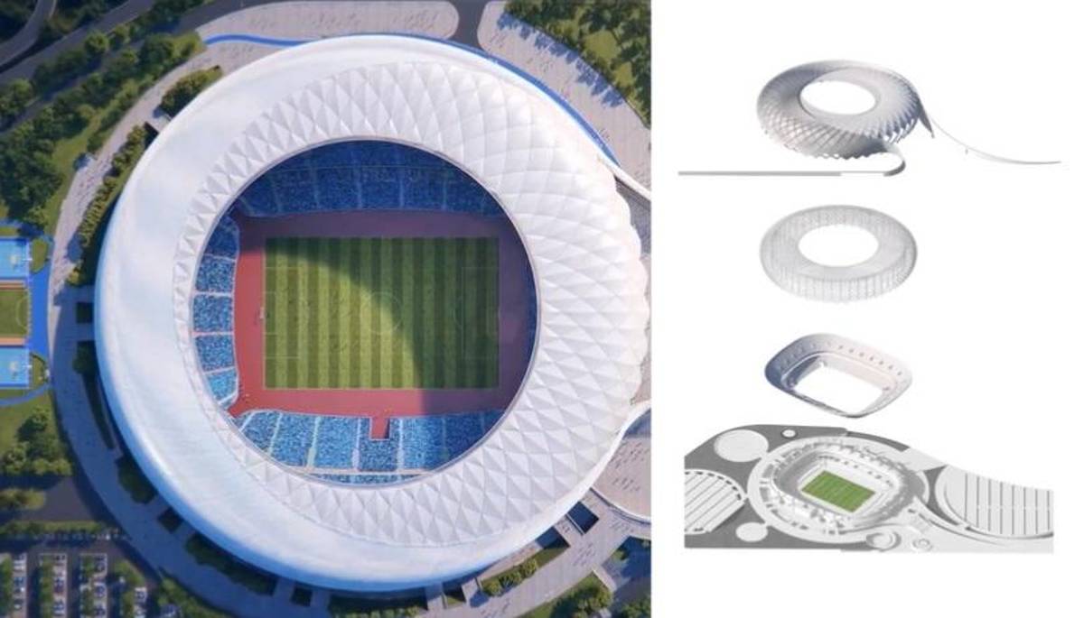 ¿Cuándo lo inauguran? Así lucirá el imponente Estadio Nacional de El Salvador; valdrá más de 100 millones de dólares