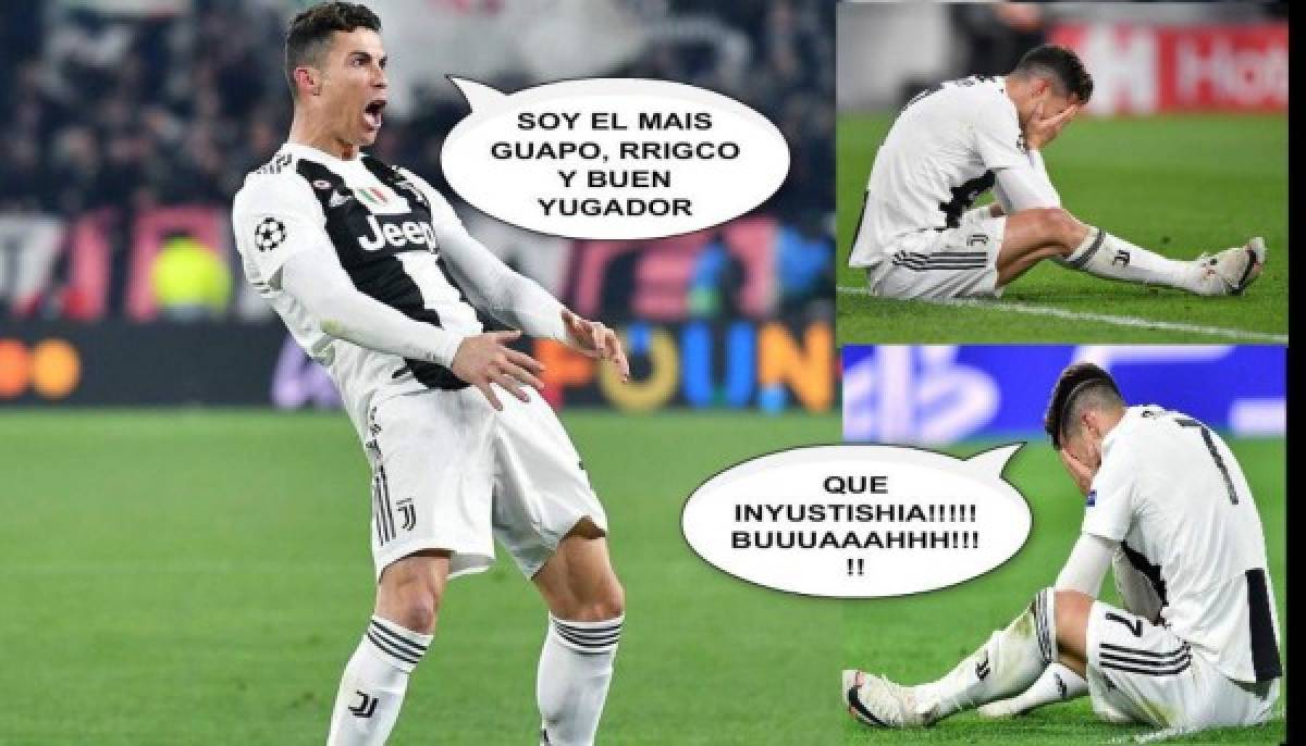 Los otros memes que no has visto y que 'trituran' a Cristiano Ronaldo por la eliminación en Champions