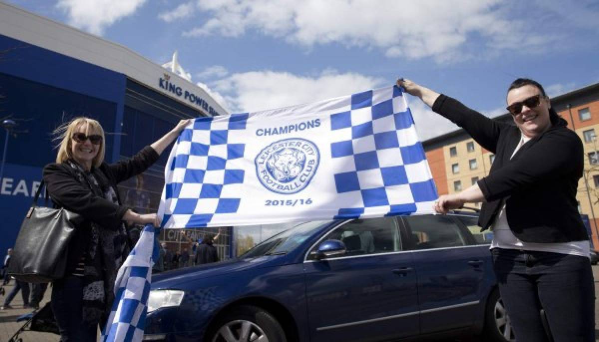 Fotos: La afición del Leicester City y la celebración de un título histórico