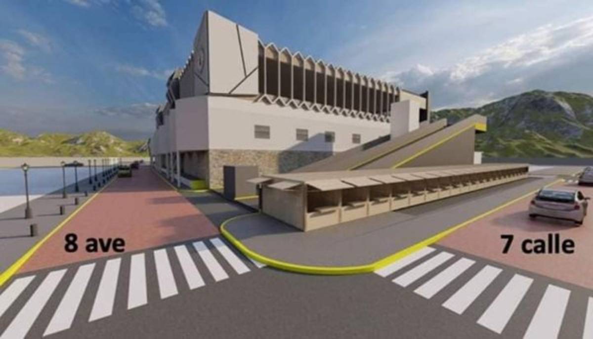 Fotos: El nuevo Mercado Guamilito tendrá un estacionamiento en la segunda planta