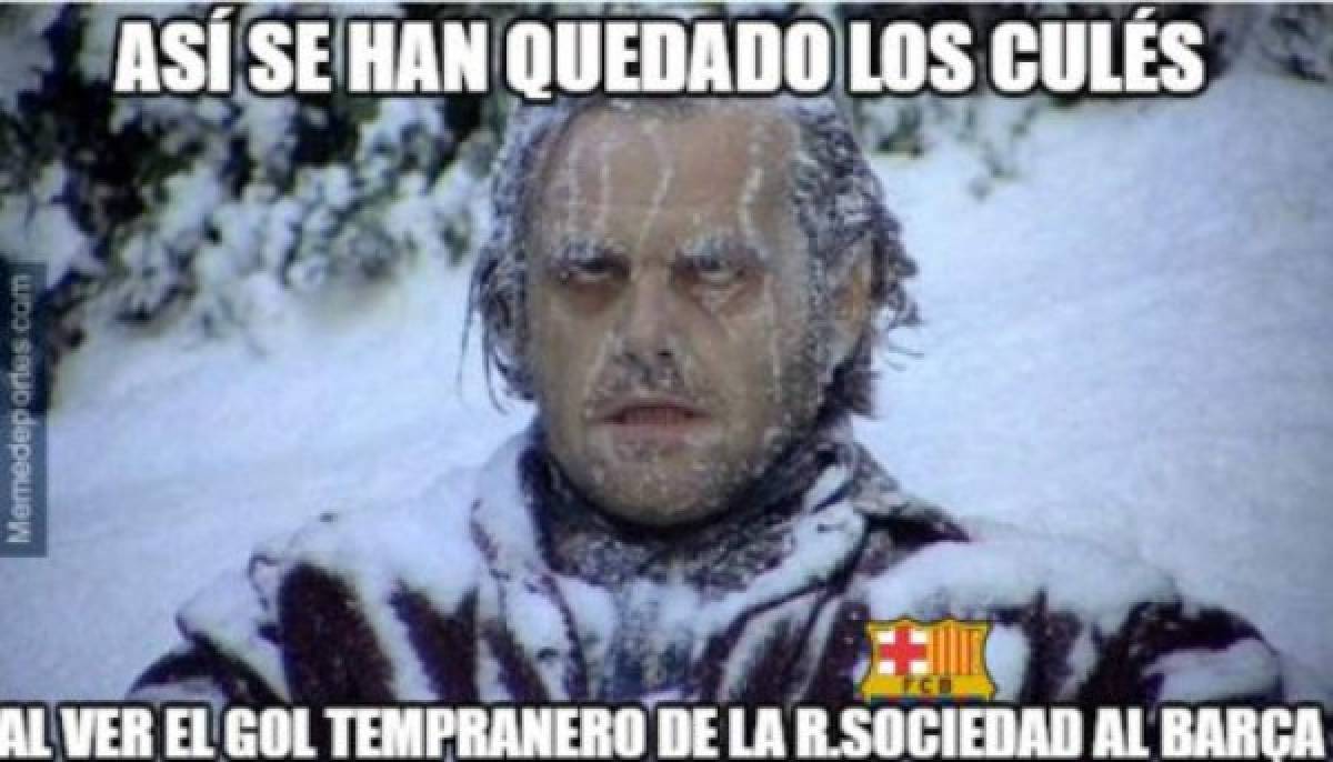 Barcelona empata con la Real Sociedad y no se salva de los memes previo al clásico