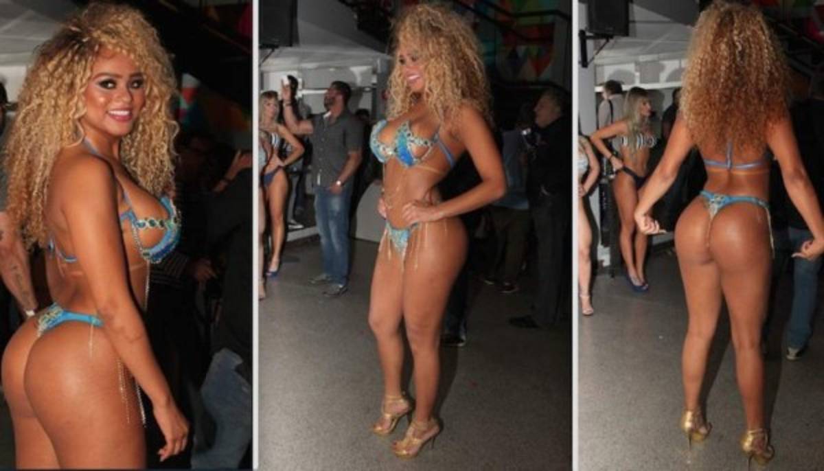 ¡Erika Canella, la Miss Bum Bum, le declara su amor a Donald Trump con candentes fotos!