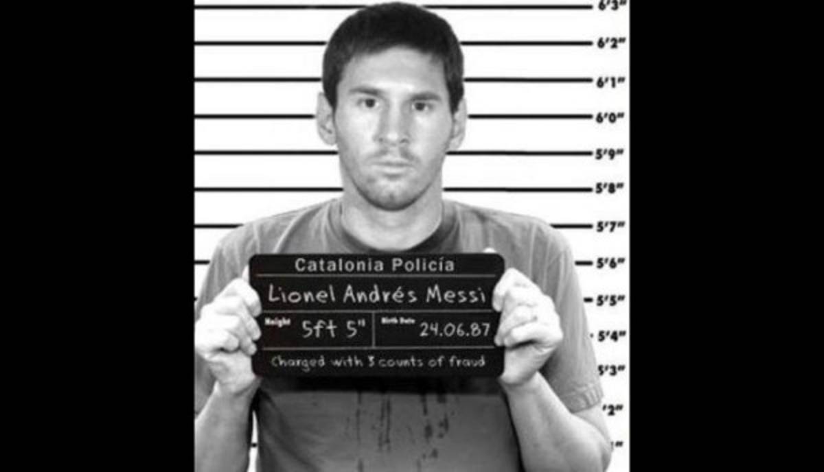 Messi, atacado con duros memes después de ser condenado a prisión