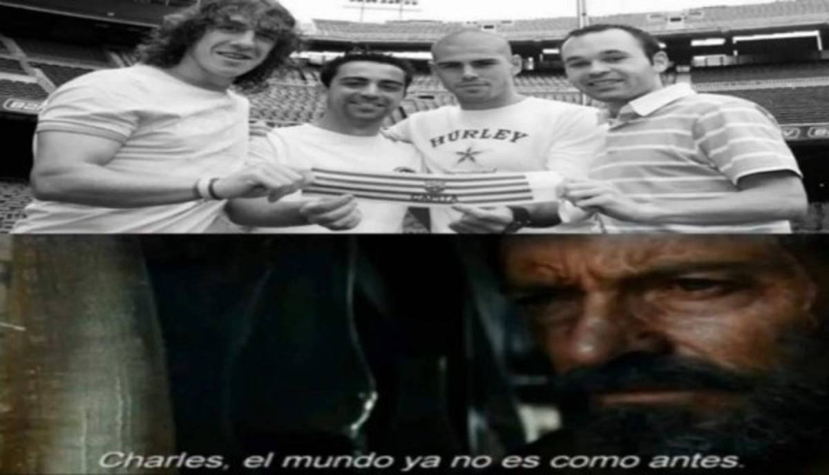 Los mejores memes de Iniesta y su adiós del Barça donde hacen pedazos a Messi