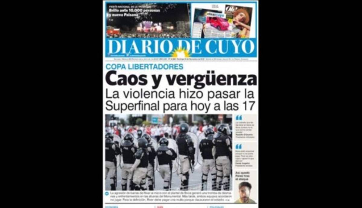 Pelotudos y la copa rota: Las portadas del escándalo del River Plate-Boca Juniors