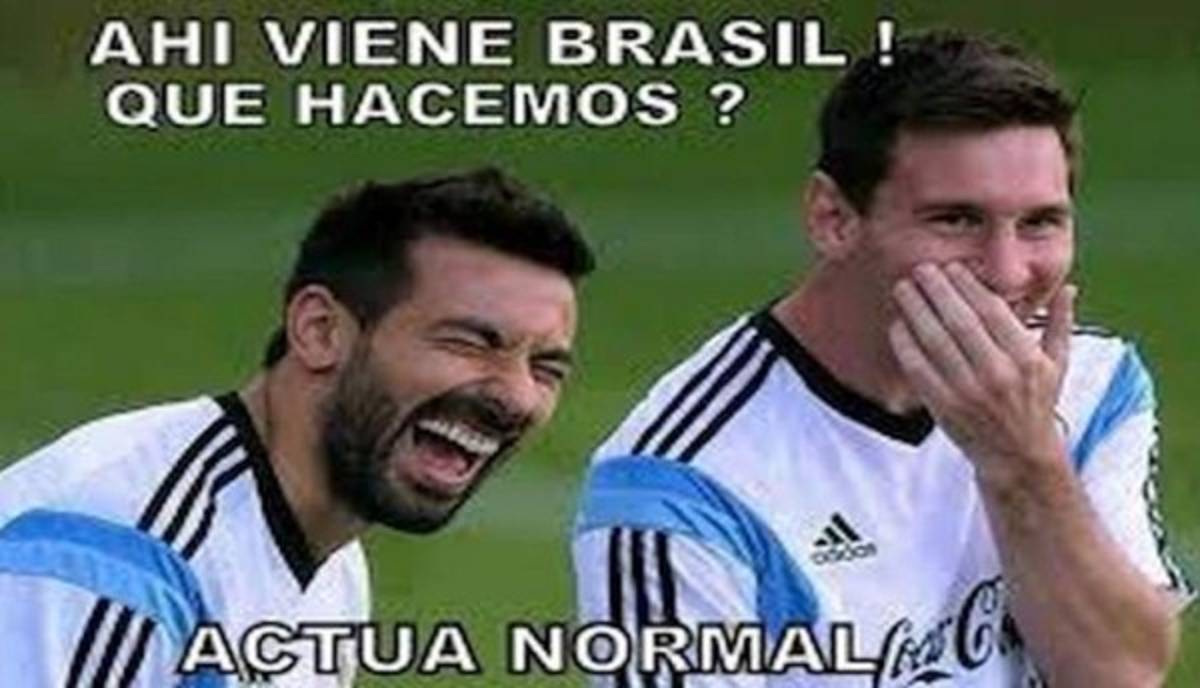 ¡Messi no juega pero es burlado con memes tras el Argentina-Brasil!