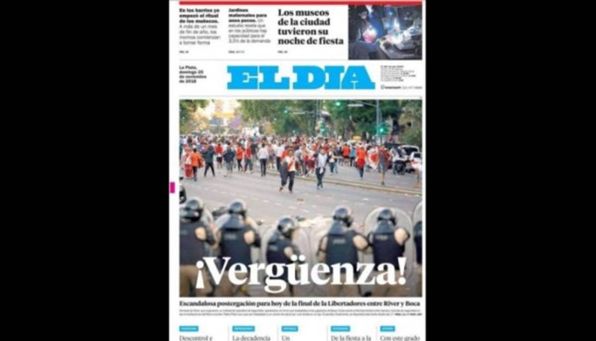 Pelotudos y la copa rota: Las portadas del escándalo del River Plate-Boca Juniors