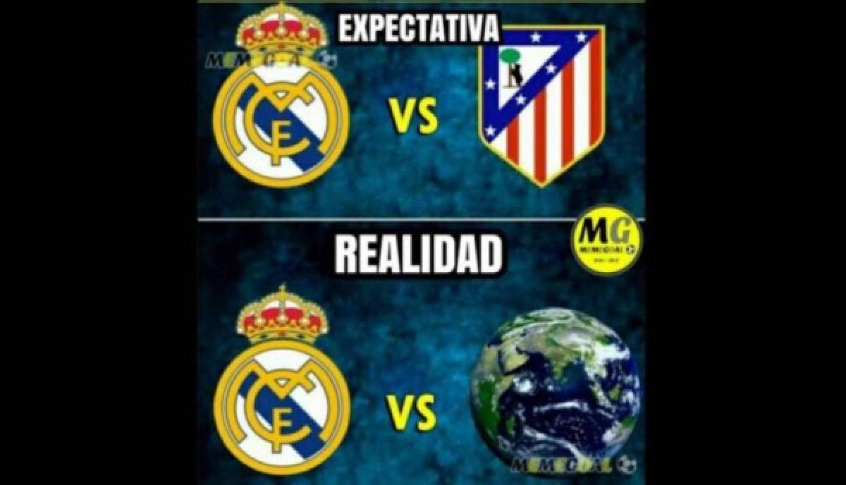 ¡Atlético, Cristiano y Real Madrid son cruelmente atacados con los memes!