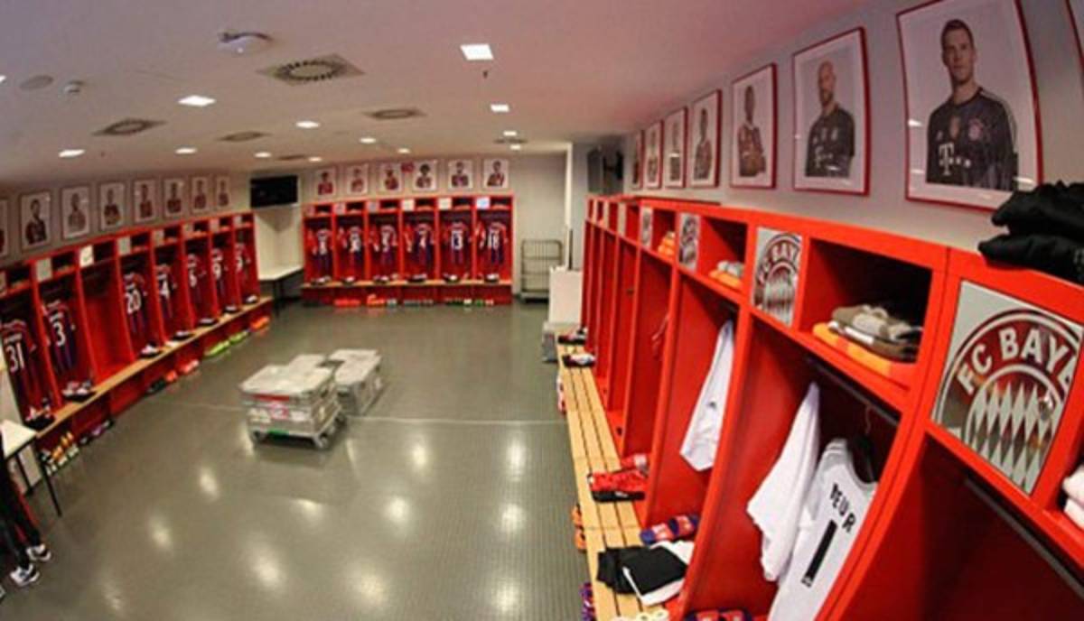 Especial: El camerino del estadio Nacional de Costa Rica y los más lujosos del mundo