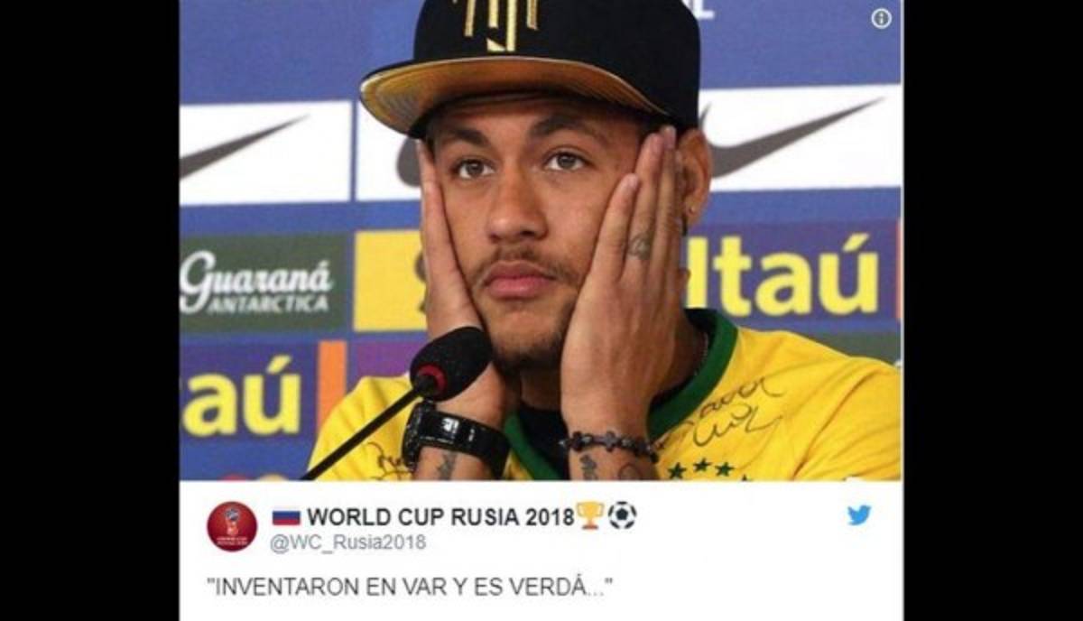 Los memes atacan a Neymar tras el Brasil-Serbia del Mundial de Rusia