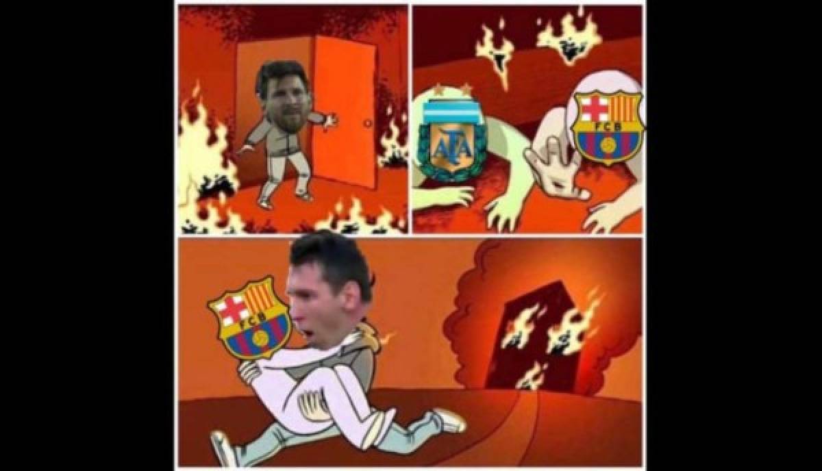 ¡Pobre Messi! Los otros memes que no has visto de la paliza a Argentina en España