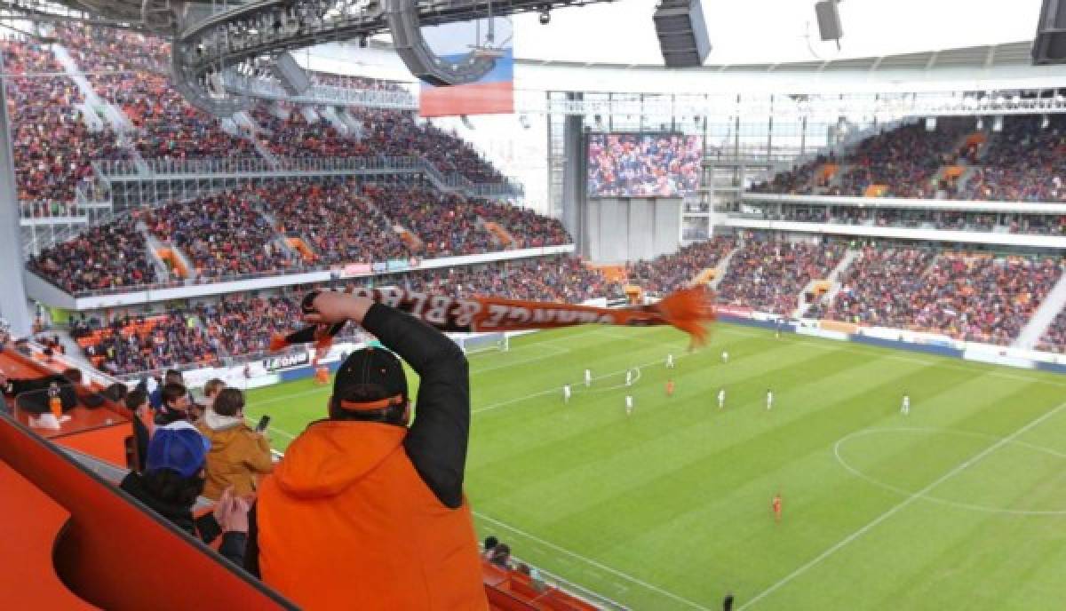 ¡Maravilloso! Se inauguró el Ekaterimburgo Arena, el estadio más raro del Mundial de Rusia