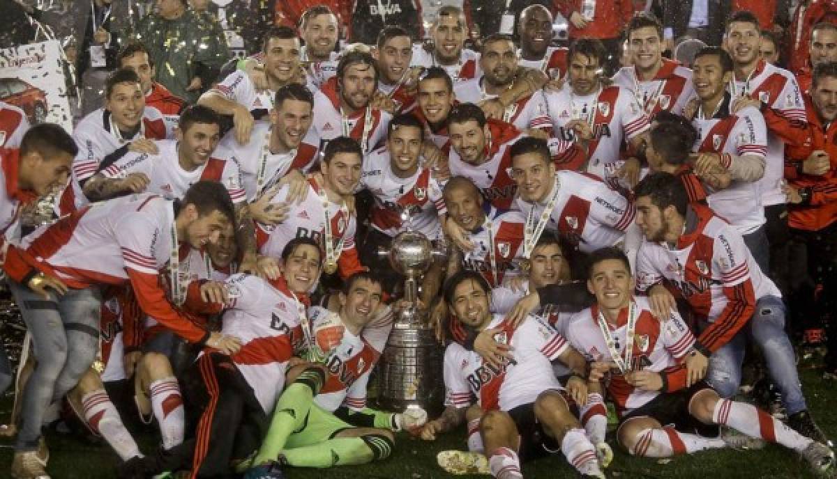 ¡Seis sobrevivientes! El último equipo de River Plate campeón de la Copa Libertadores