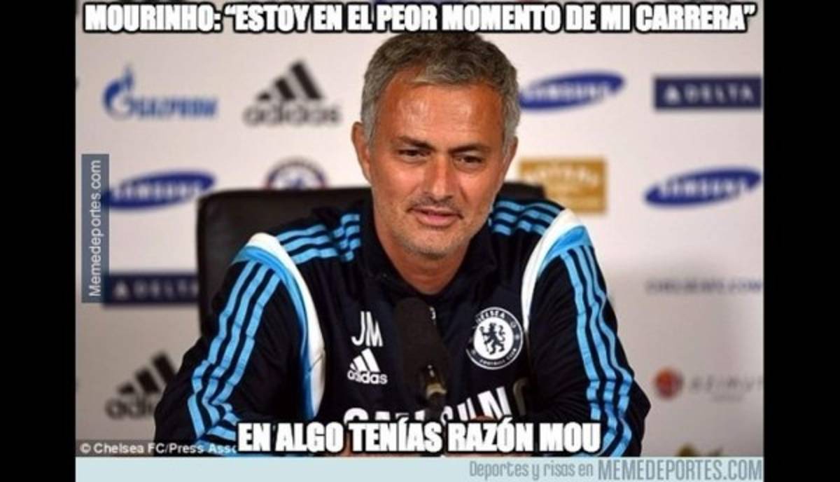La crisis de Mourinho y su Chelsea arrasa en redes con divertidos memes